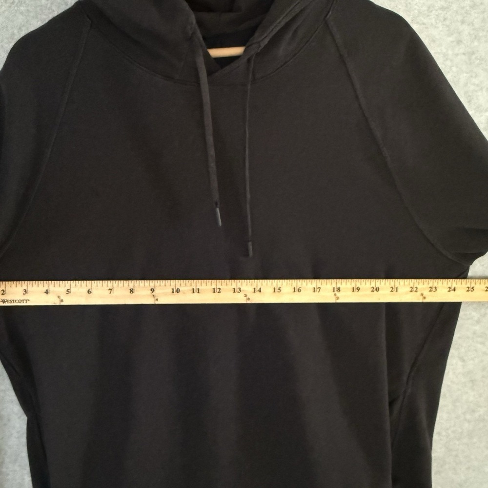 Lululemon Mens City Sweat Pullover Hoodie Black Size 2XL Gym Work Run Athleisure - Picture 5 of 9